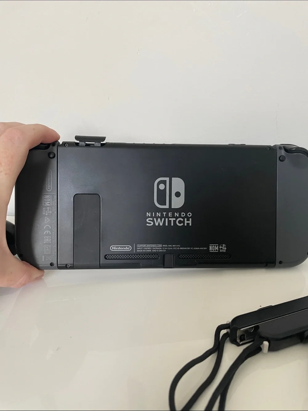 Nintendo Switch Gray Joy-Con Console Bundle w/ Charger & Accessories